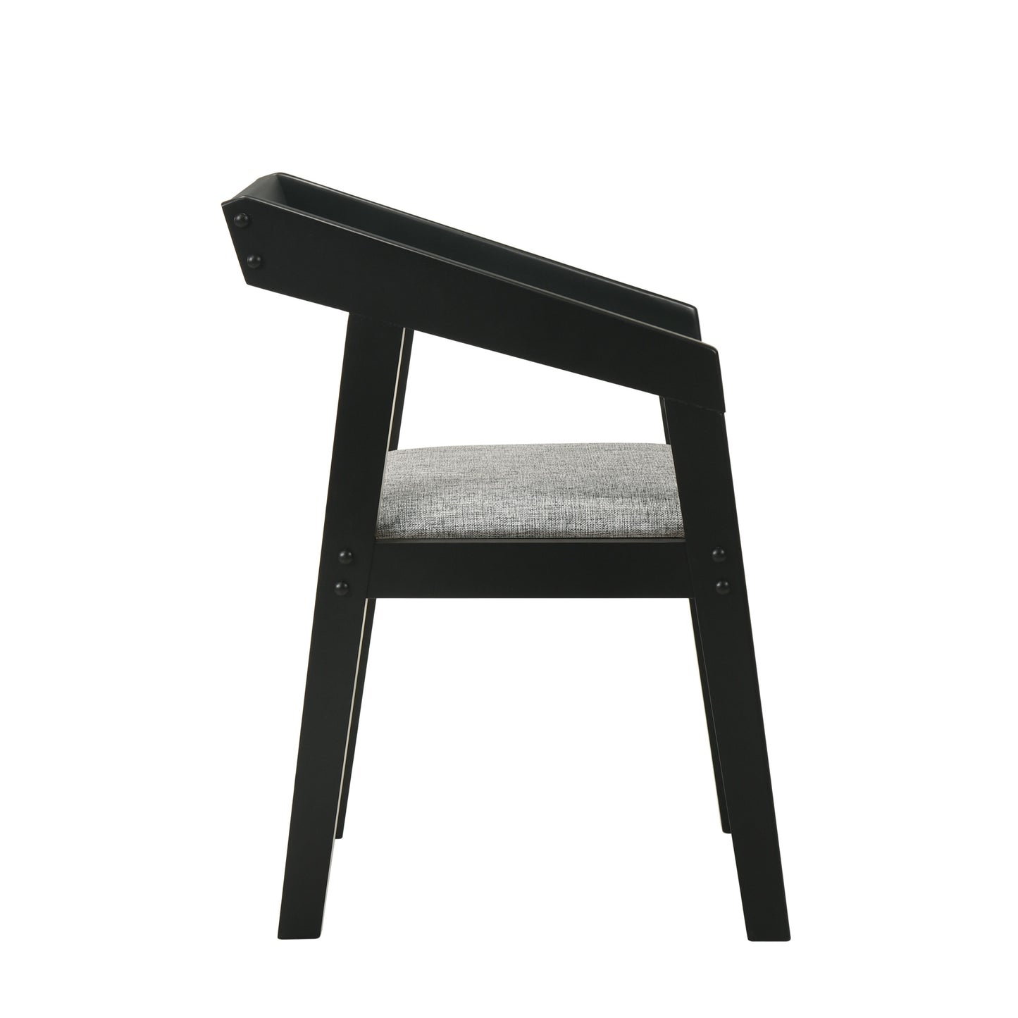 Lincoln Set of 2 Dining Chairs – Black