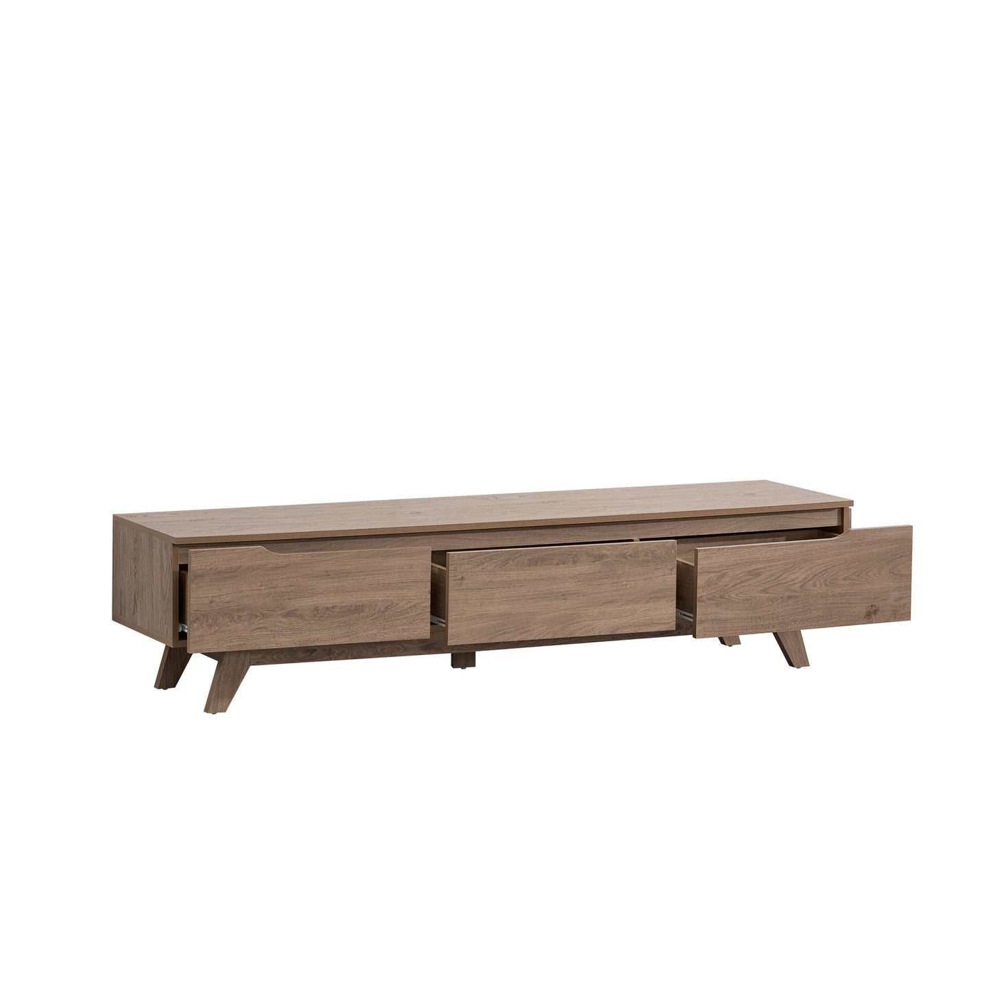 Jessie 1.8m TV Entertainment Unit - White/Oak