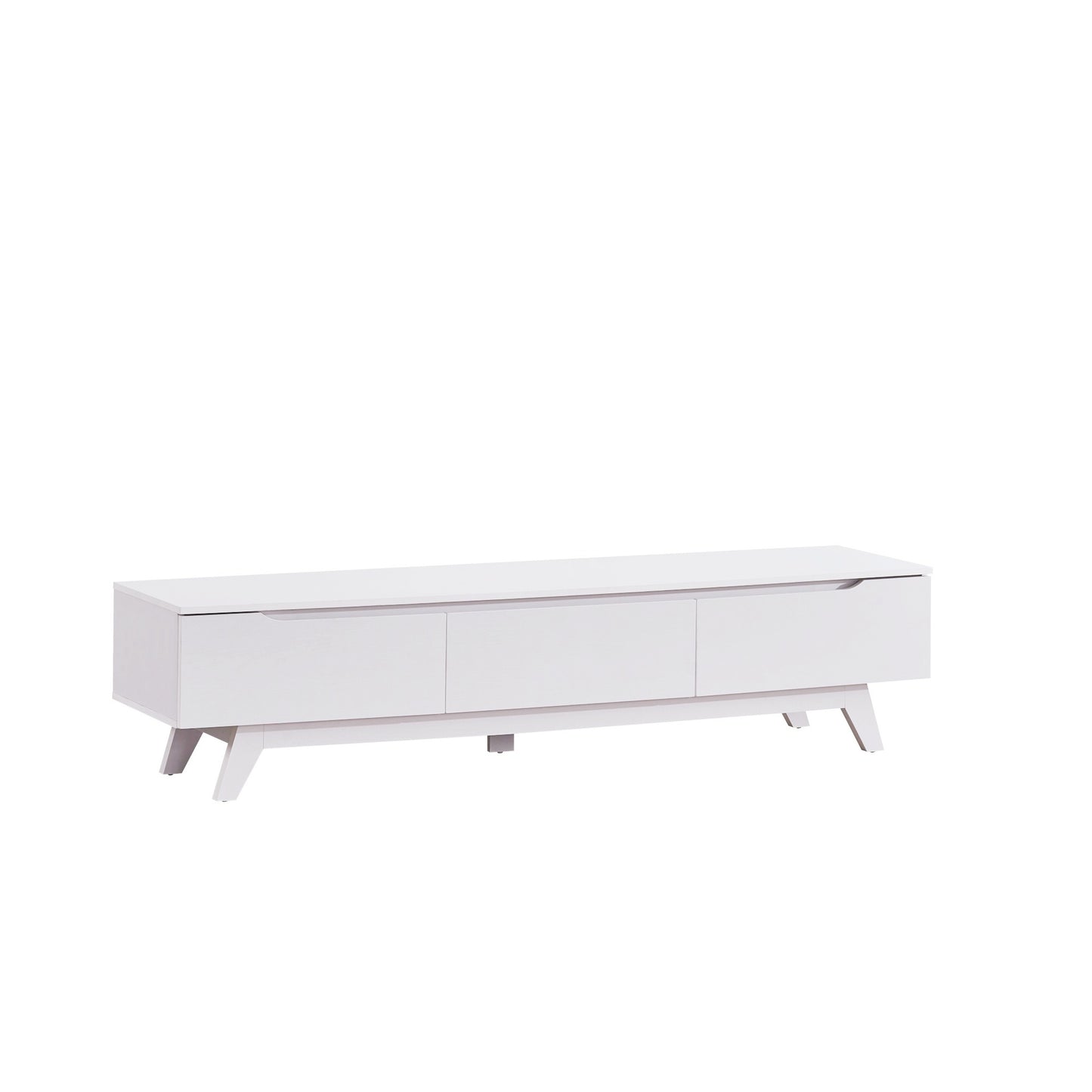 Jessie 1.8m TV Entertainment Unit - White/Oak