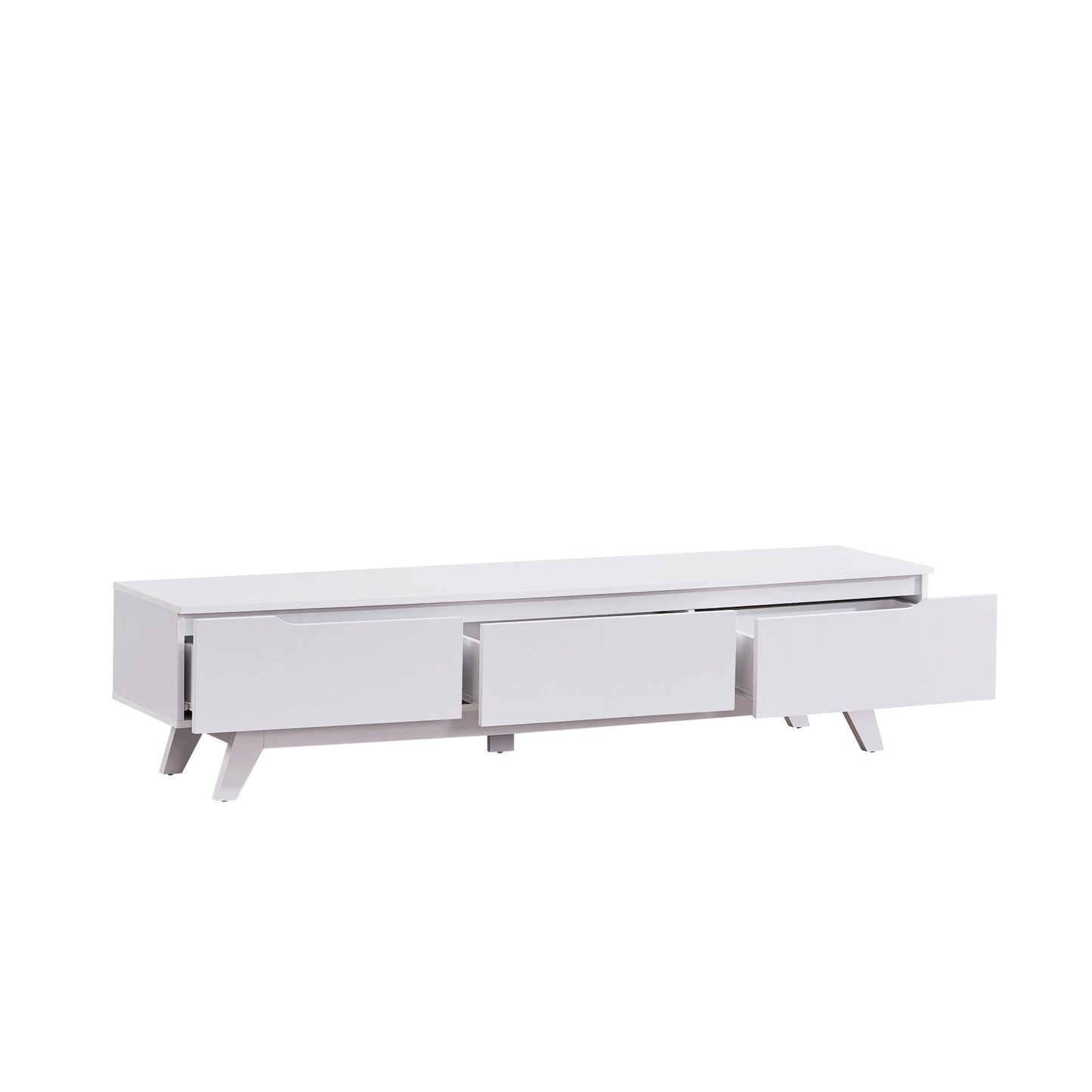 Jessie 1.8m TV Entertainment Unit - White/Oak