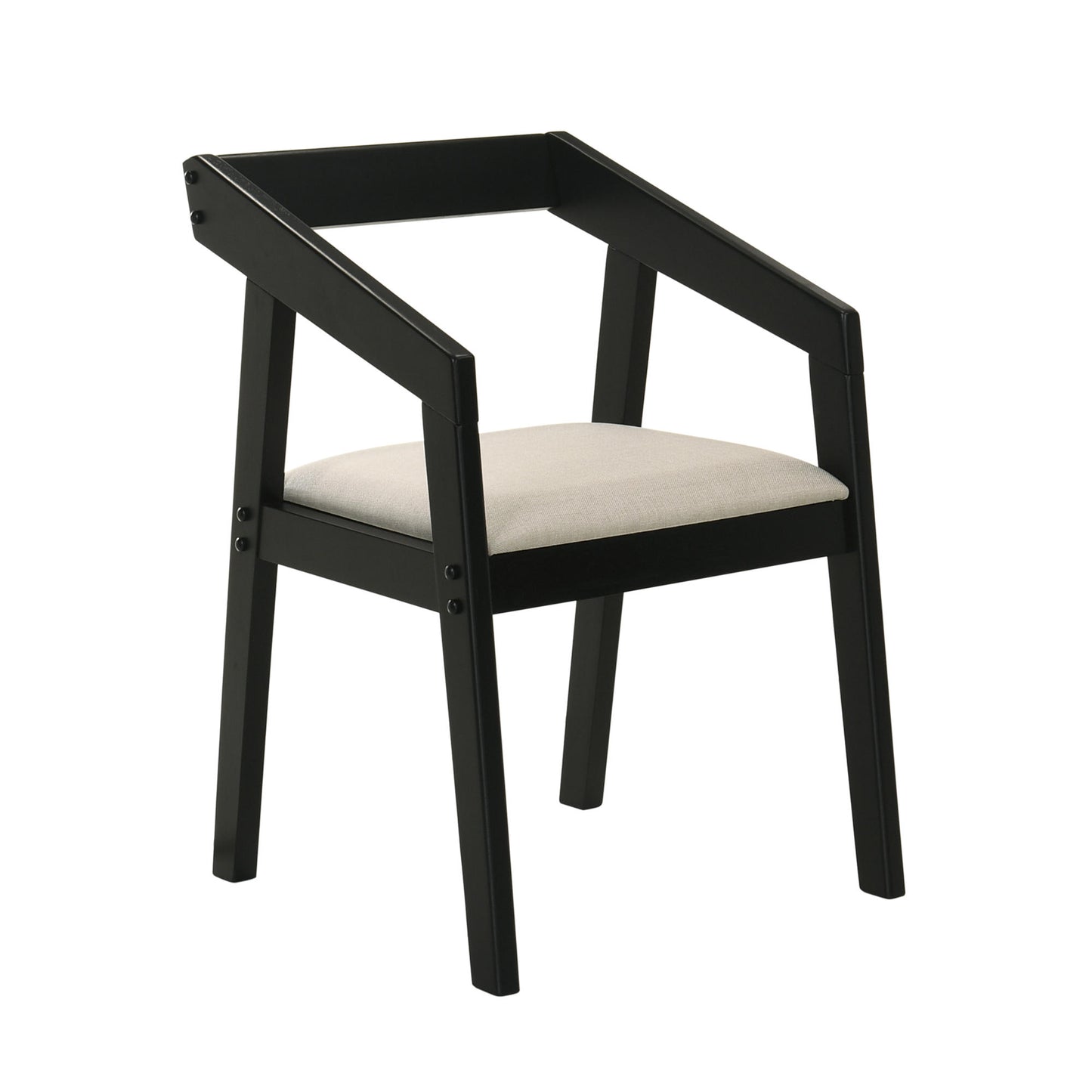 Lincoln Set of 2 Dining Chairs – Black