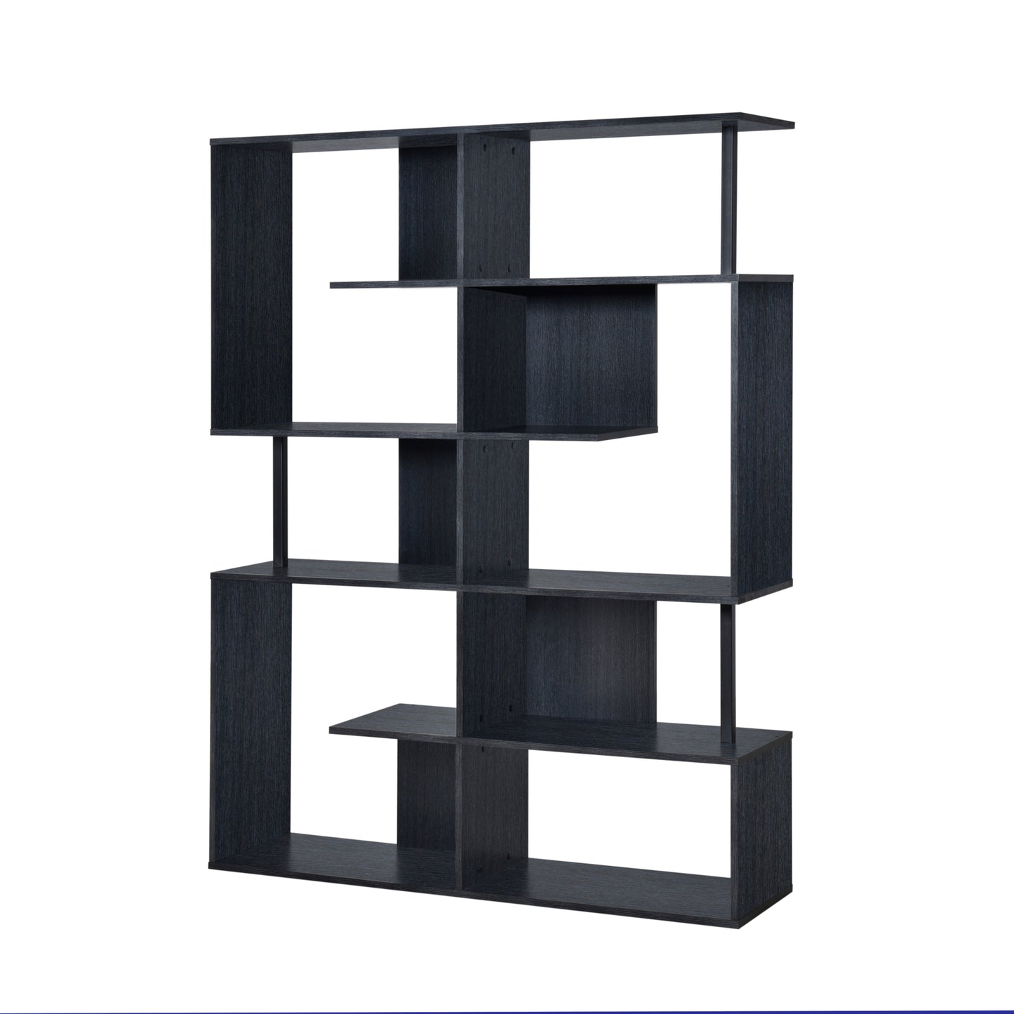 Omi 5 Tier Shelving Unit - Black