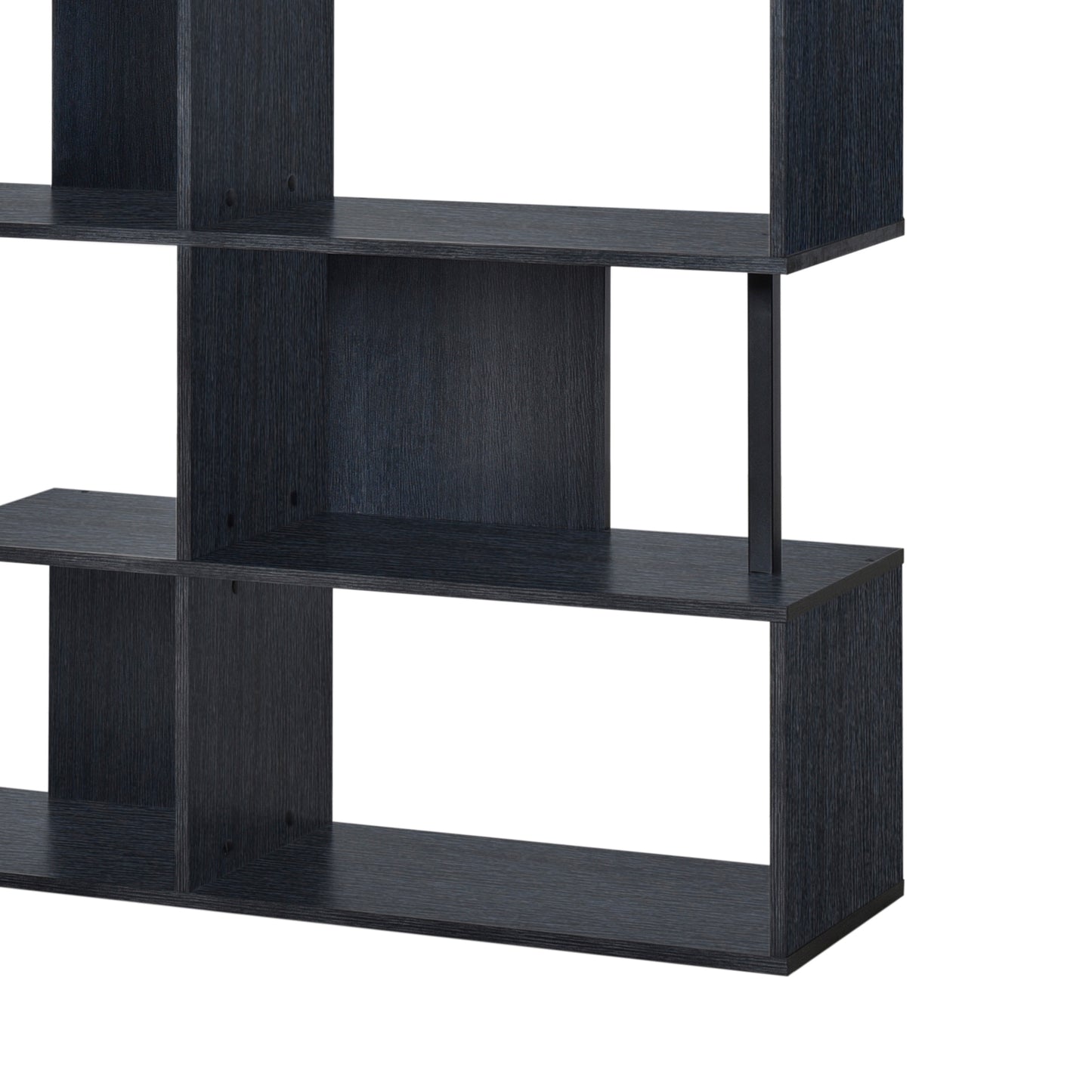 Omi 5 Tier Shelving Unit - Black