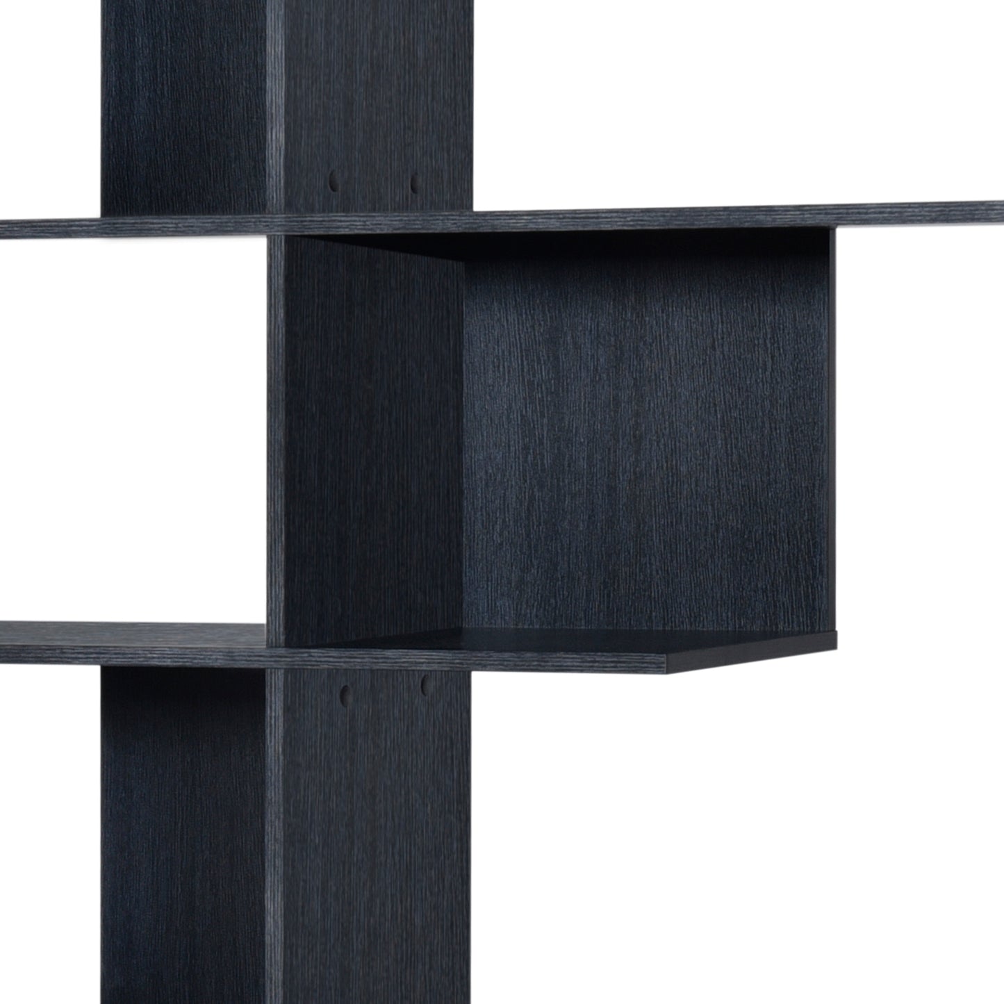 Omi 5 Tier Shelving Unit - Black