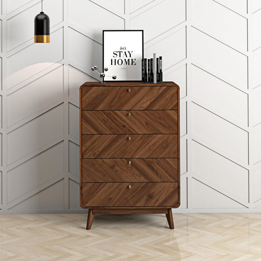 Nolan Chest of 5 Drawers