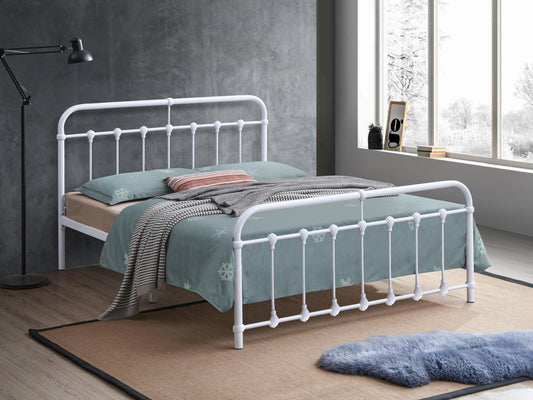 Eleanor Queen Size Bed Frame - White