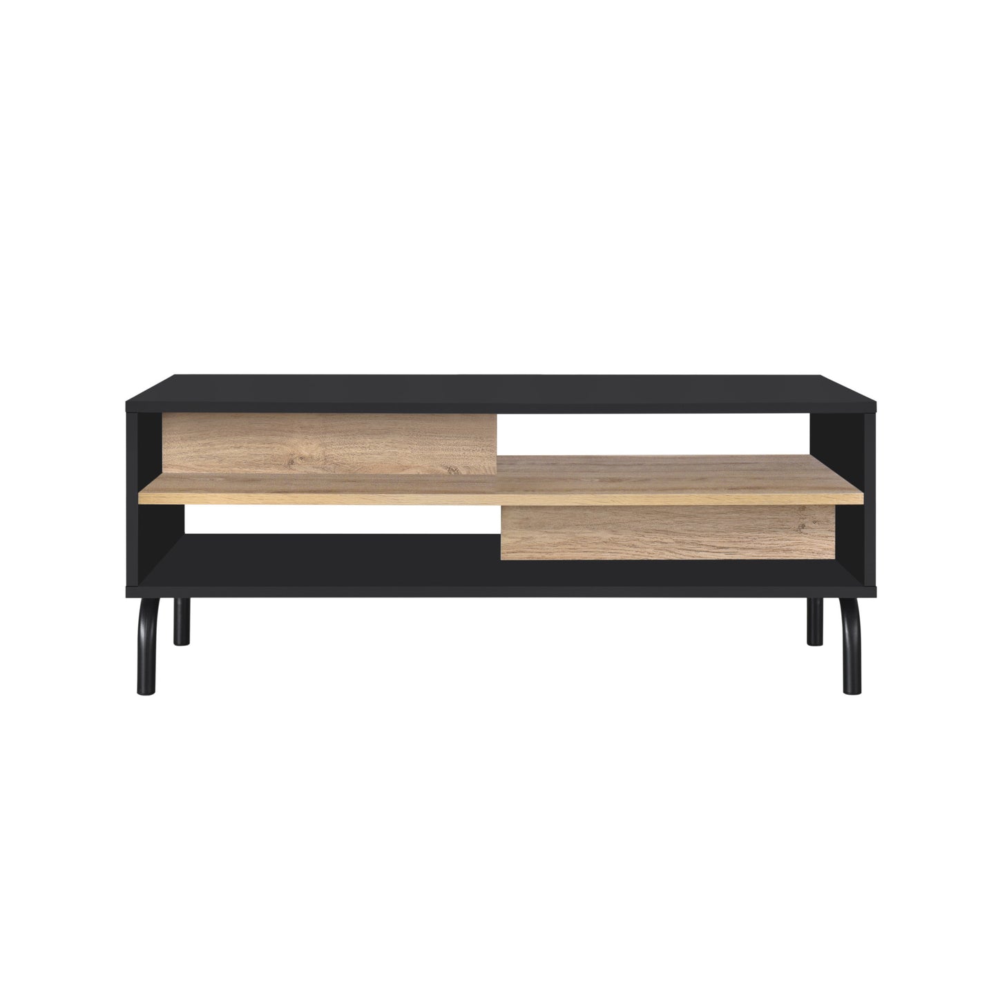 Eleora Coffee Table - Black/Oak