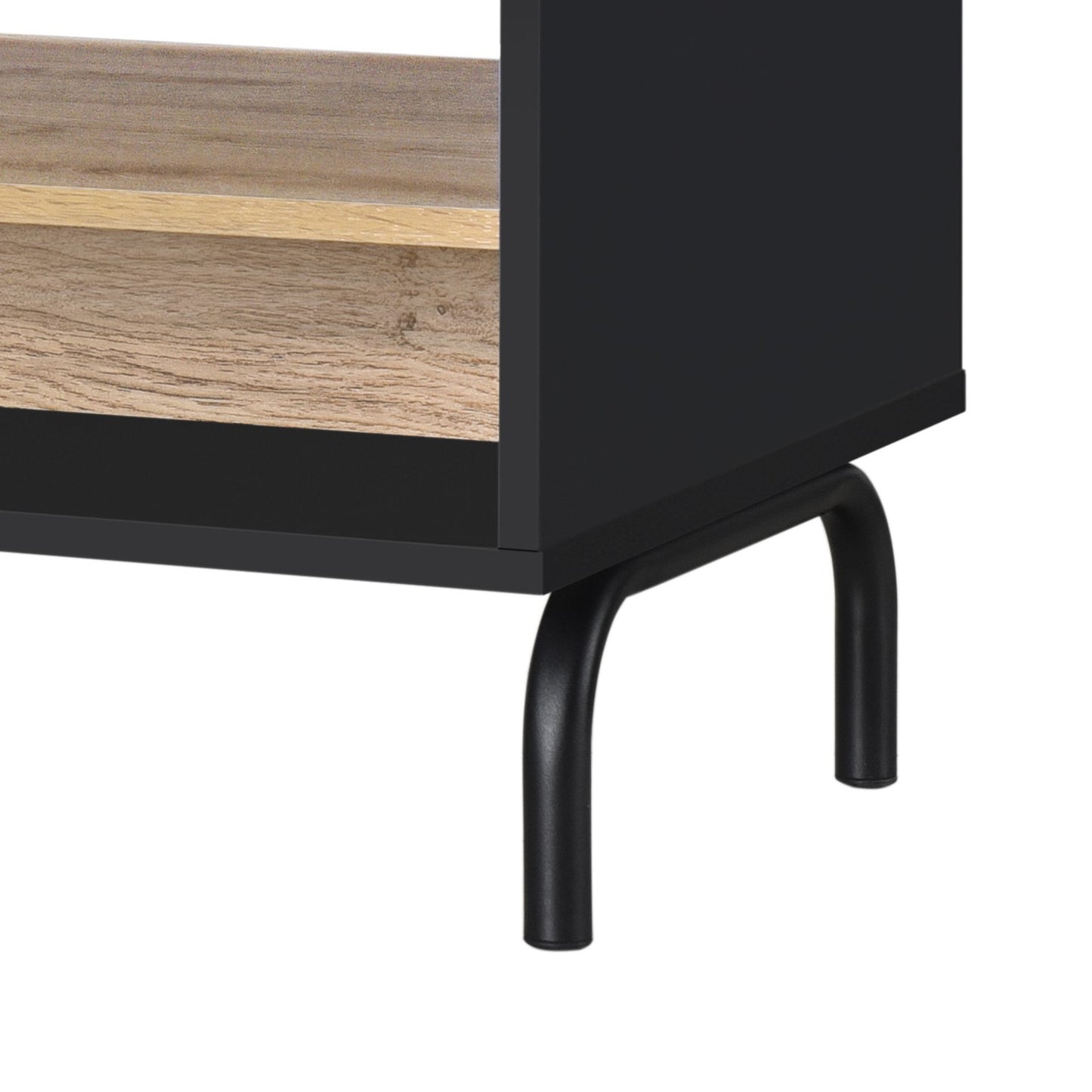 Eleora Coffee Table - Black/Oak