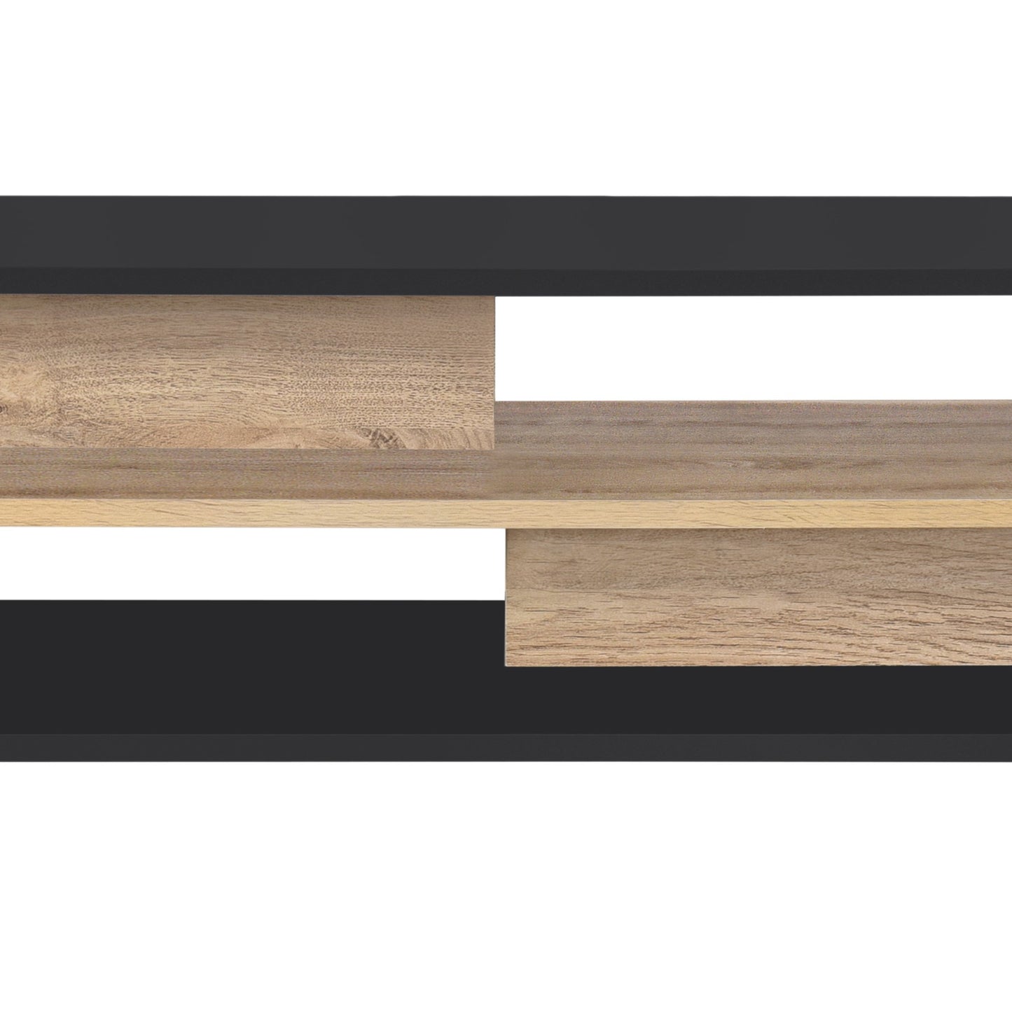 Eleora Coffee Table - Black/Oak