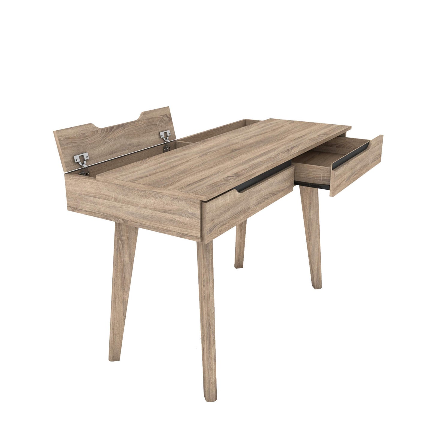 Elsi Oak Study Desk