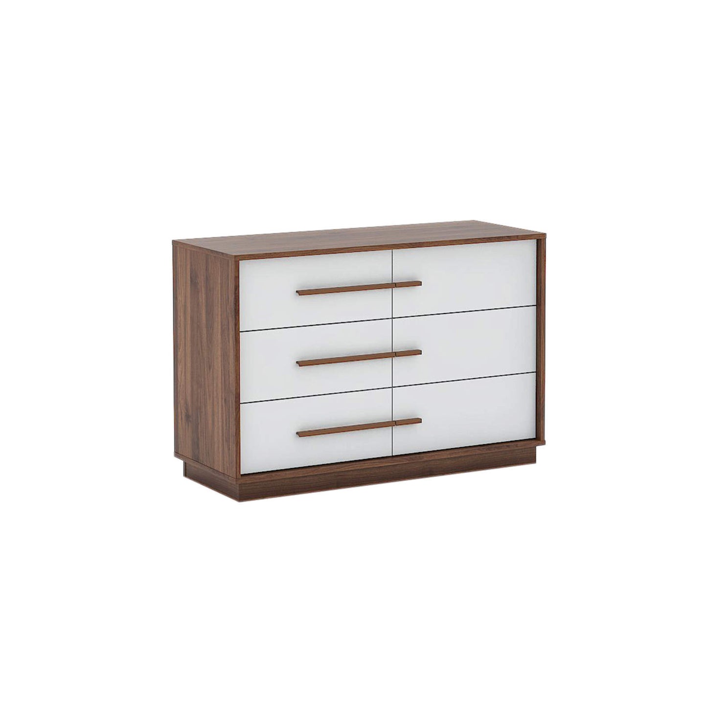 Ester Chest of 6 Drawers- Columbia/White