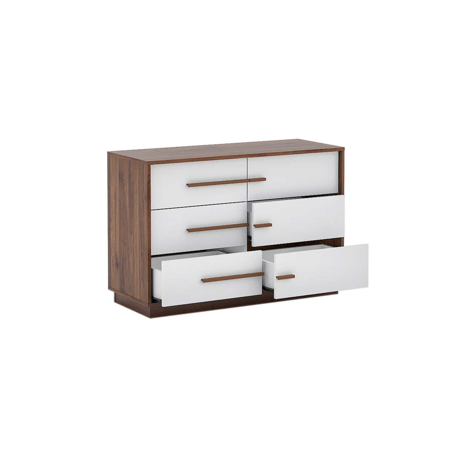 Ester Chest of 6 Drawers- Columbia/White