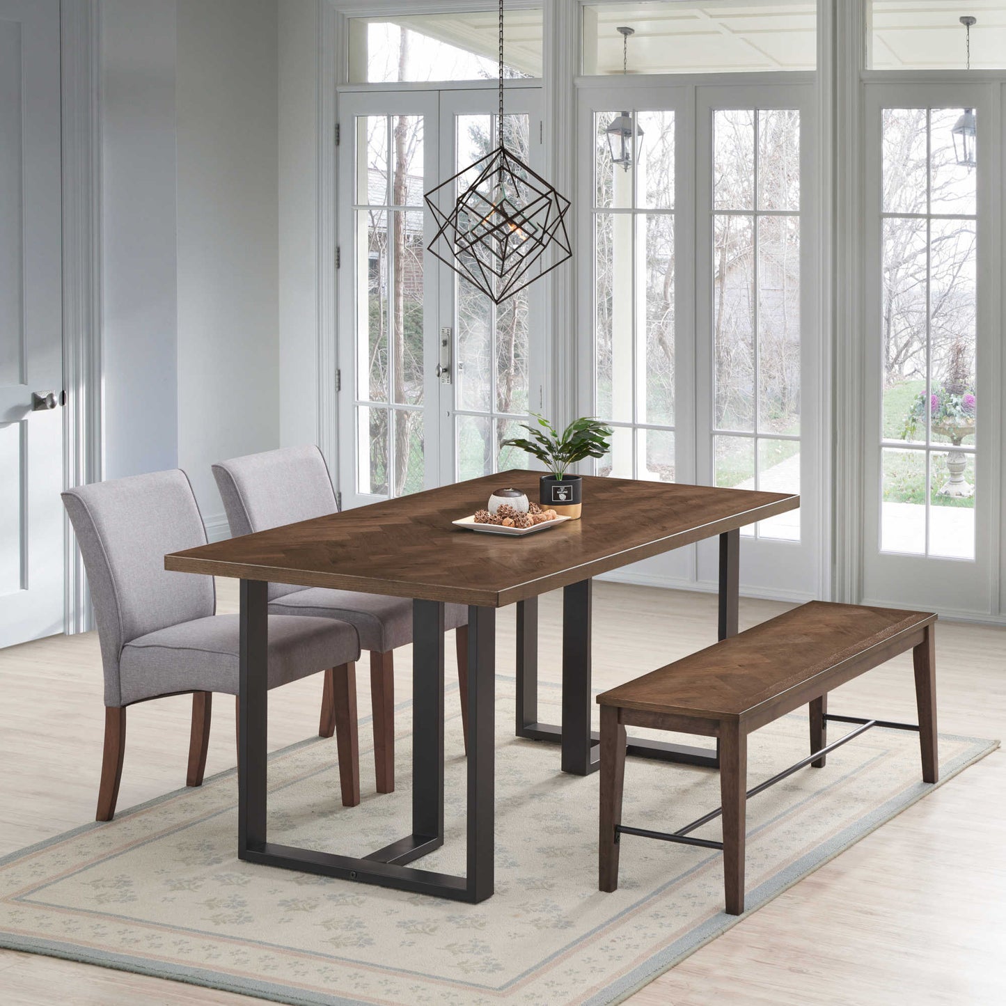 Jackson 1.5m Dining Table – Walnut