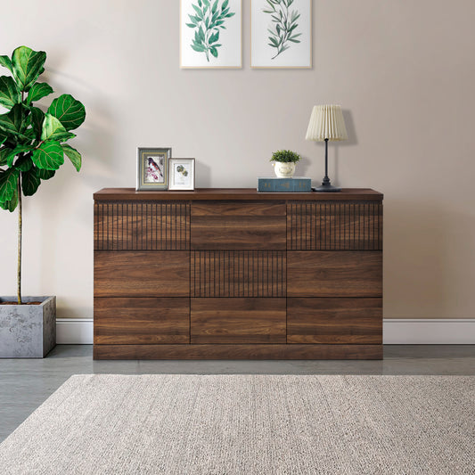 Kaden 1.44m Sideboard Buffet Storage Cabinet - Walnut