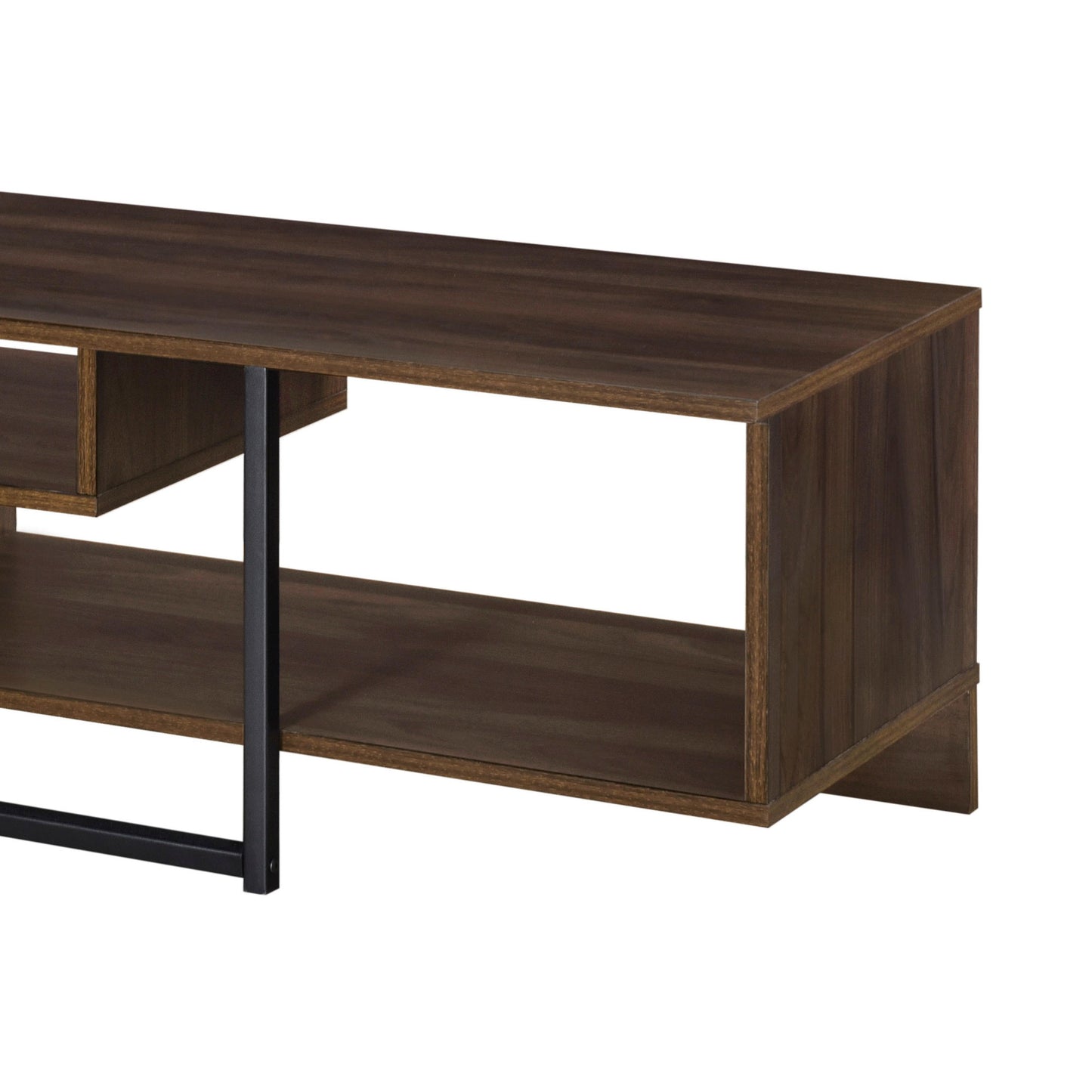 Luke 1.6m TV Entertainment Unit - Walnut