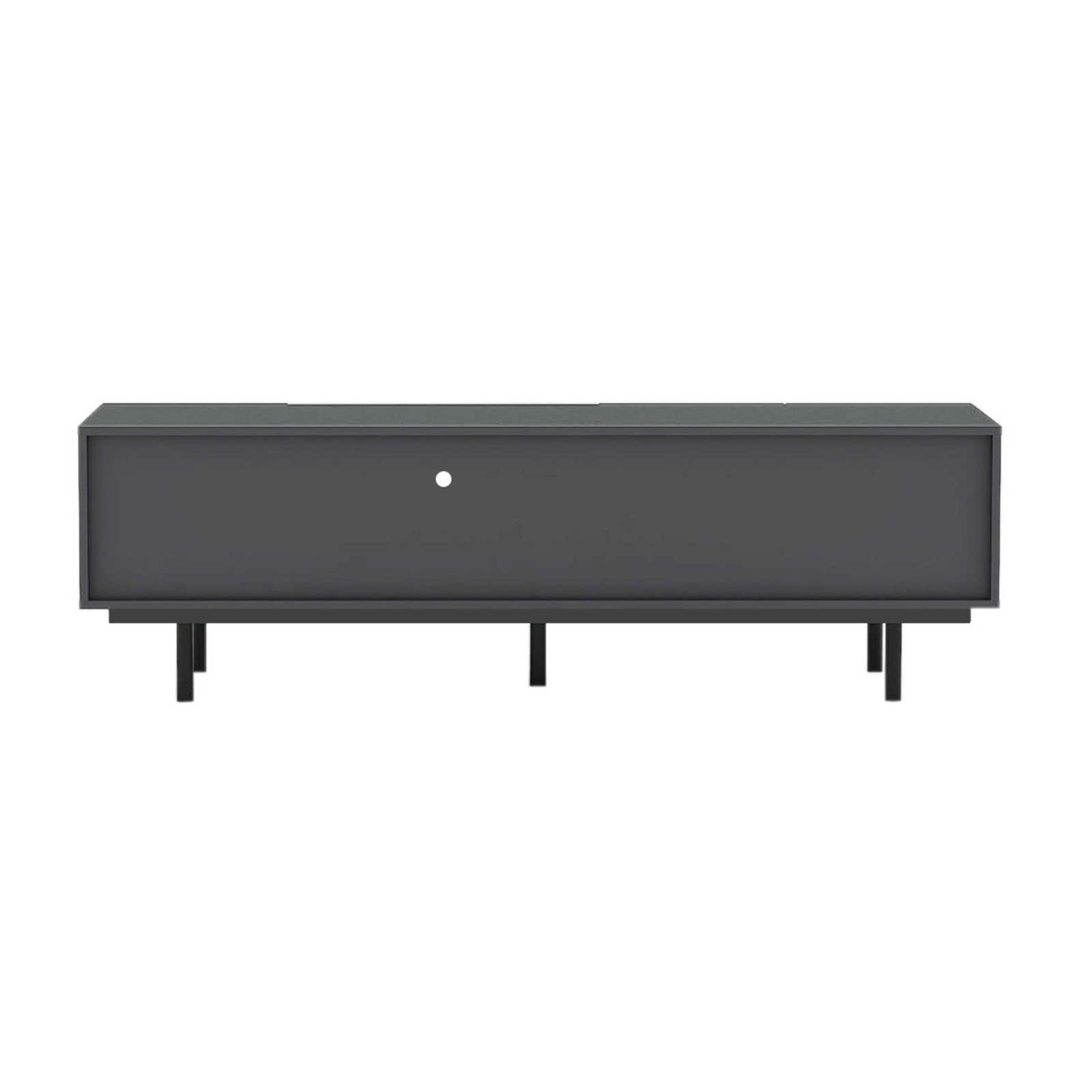 Noe 1.6m TV Entertainment Unit - Dark Grey/Columbia