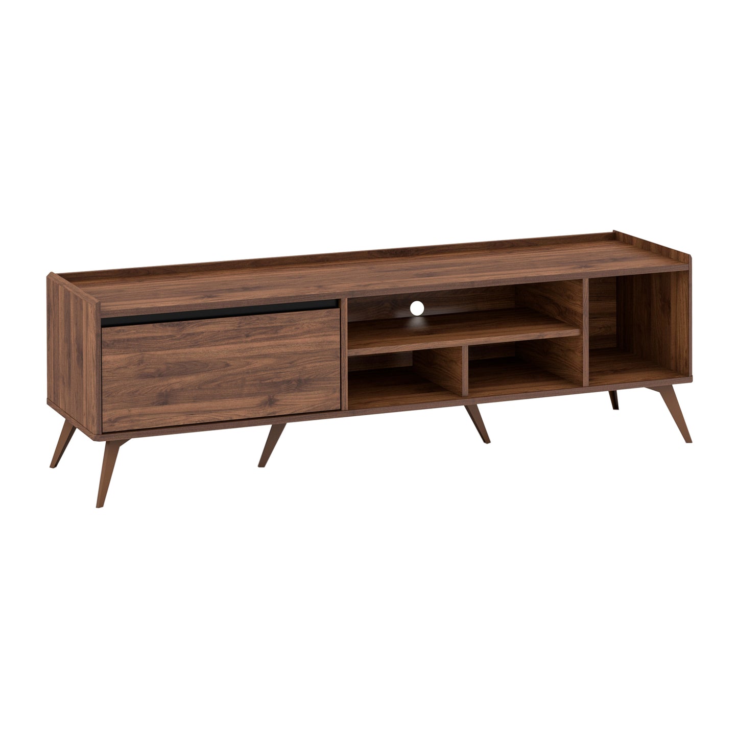 Noyer 1.5m Columbia Walnut TV Entertainment Unit