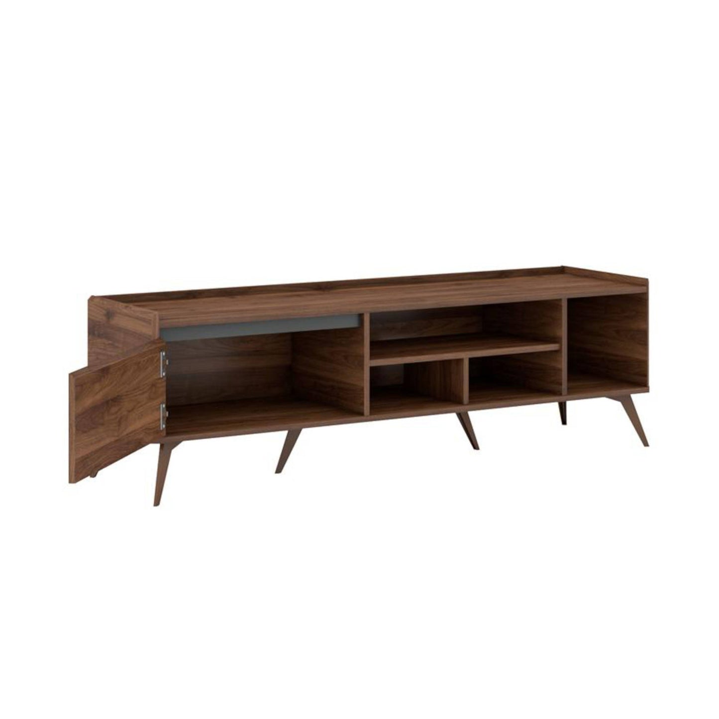 Noyer 1.5m Columbia Walnut TV Entertainment Unit