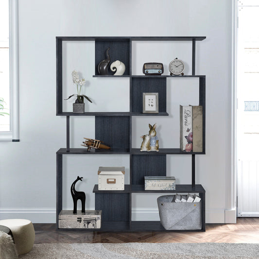 Omi 5 Tier Shelving Unit - Black