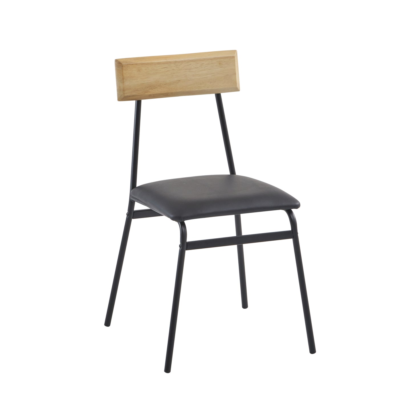 Owen Dining Chair - Maple & Black - Single chair - Clearance