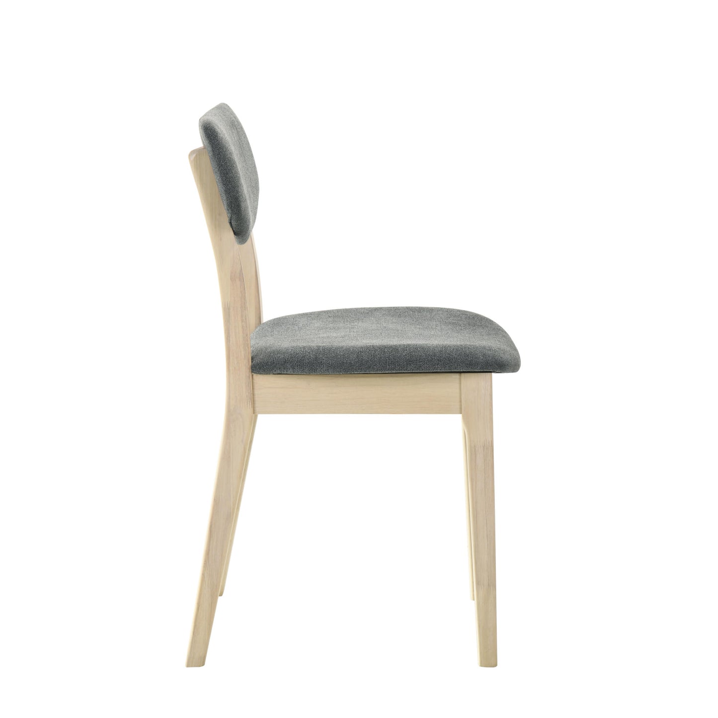 Raisa Set of 2 Dining Chairs - White Washed Oak