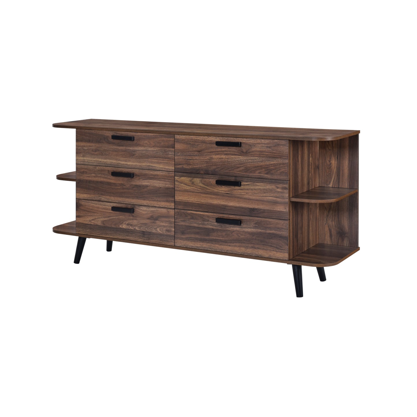 Salem 1.6m Sideboard Buffet Storage Cabinet - Walnut