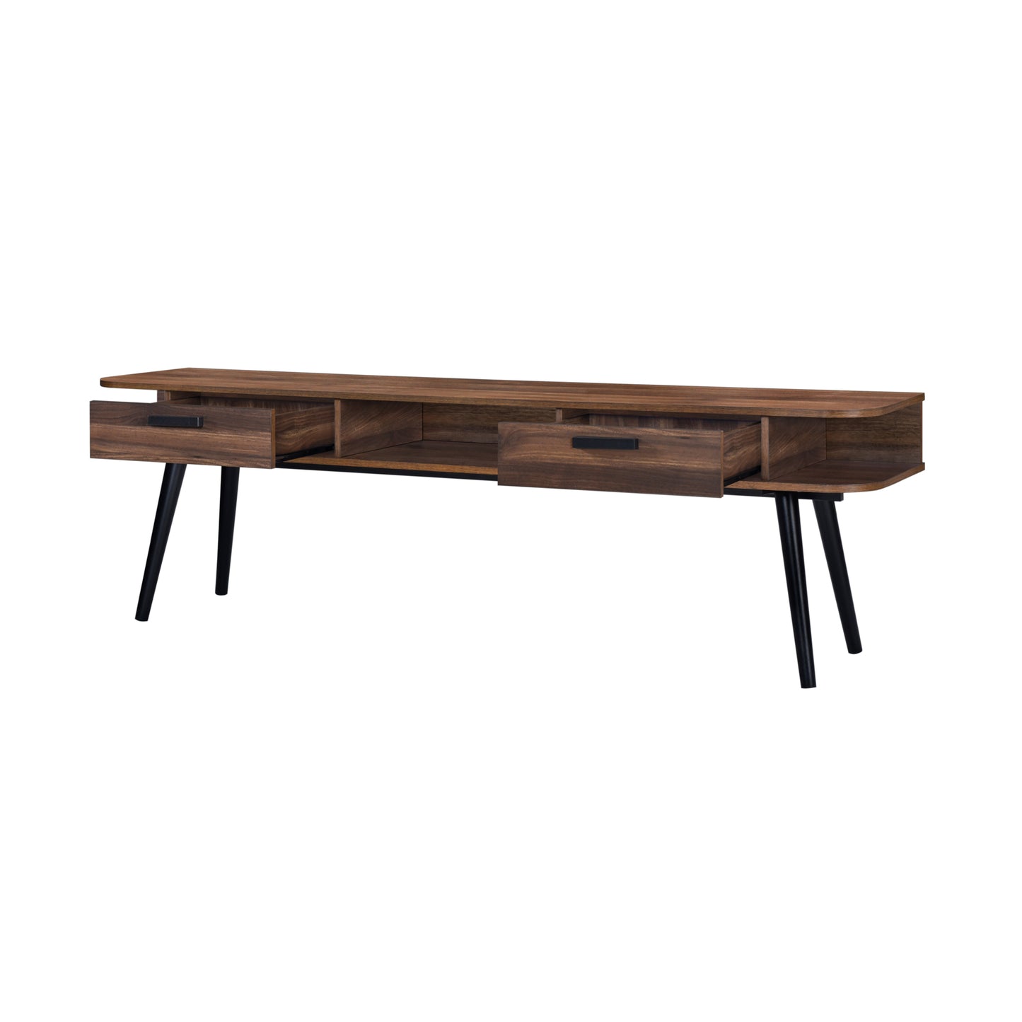 Salem 1.8m TV Entertainment Unit - Walnut