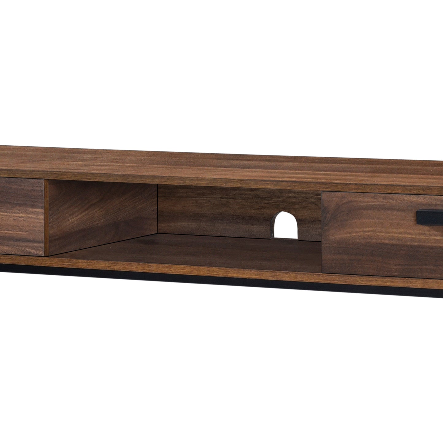 Salem 1.8m TV Entertainment Unit - Walnut